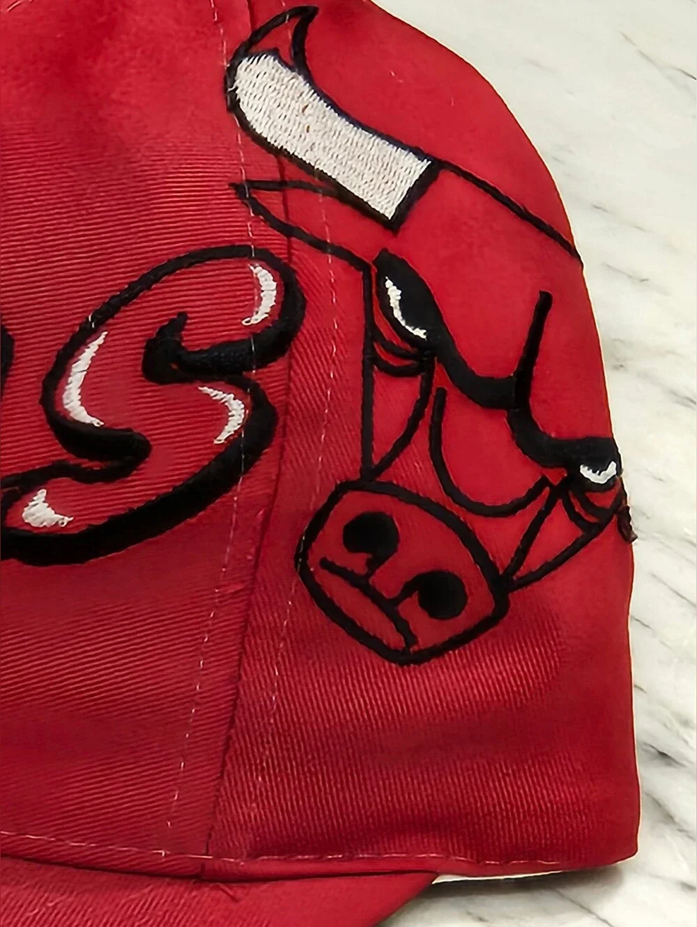 Chicago Bulls Vintage Adjustable The Game Snapback Hat 5328 Of 6000